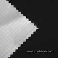 210D 4mm Plaid Blackout Oxford Fabric for Awning